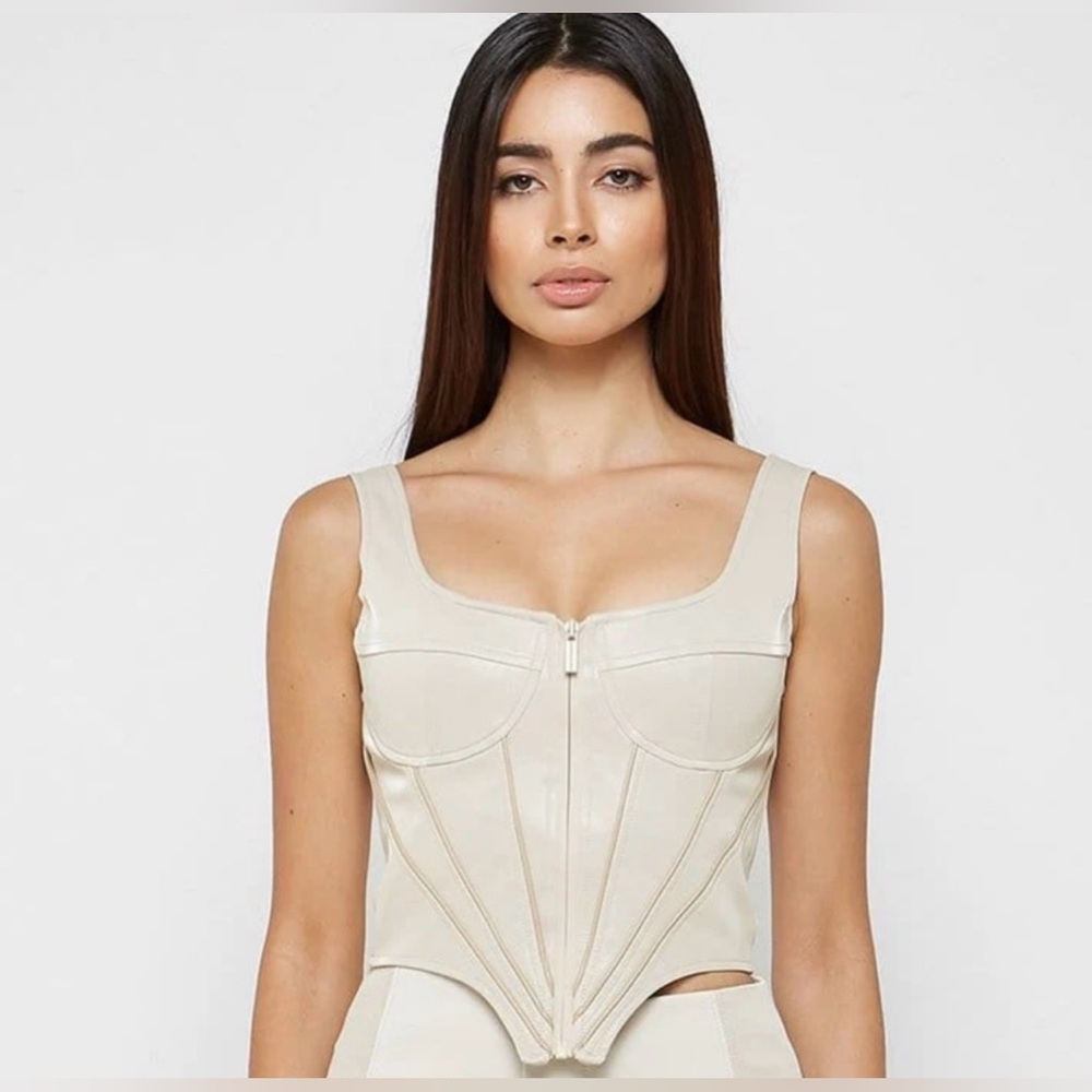 Maniere de Voir Tops| Vegan Leather